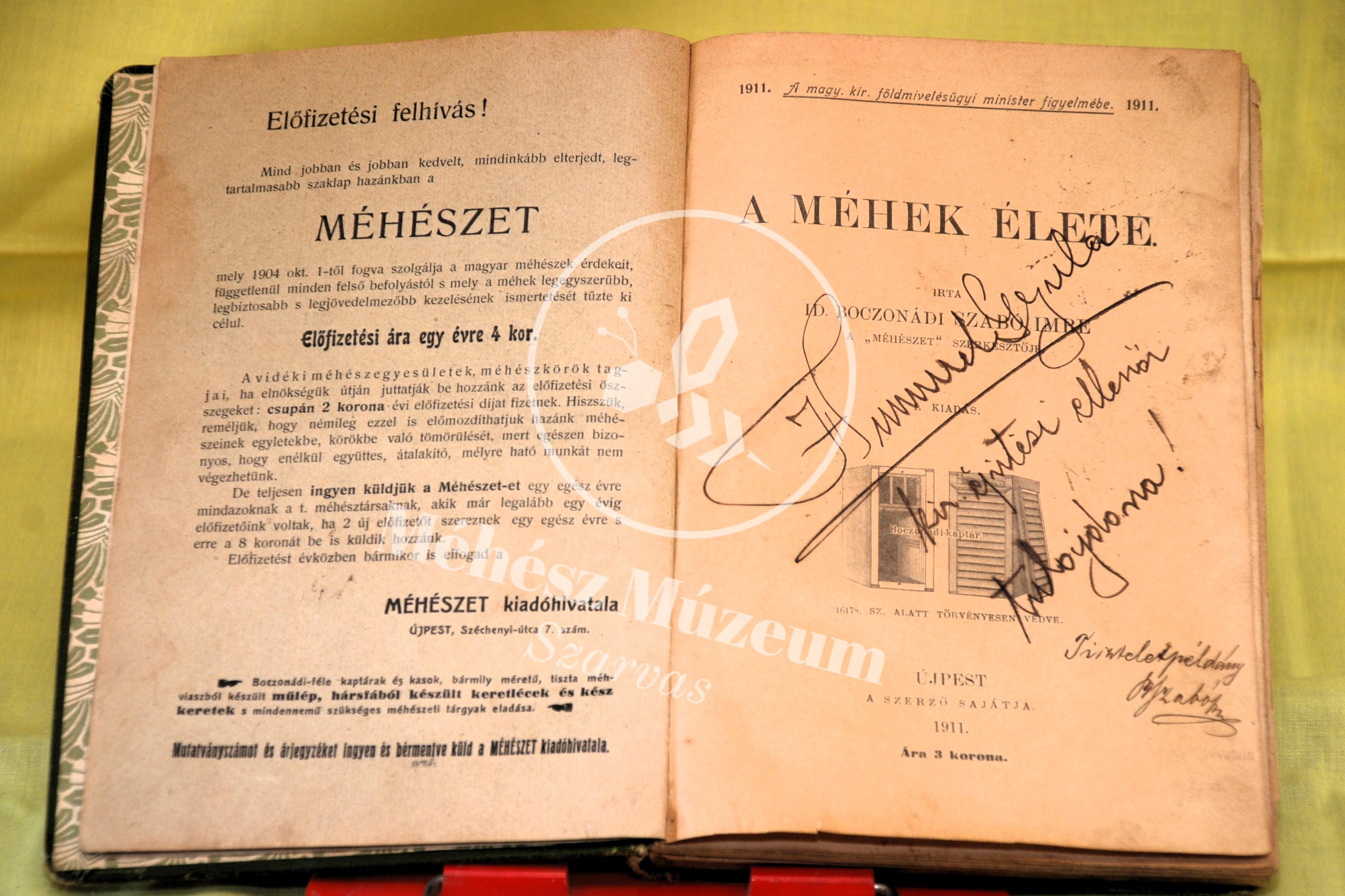 A méhek élete I. kiadás